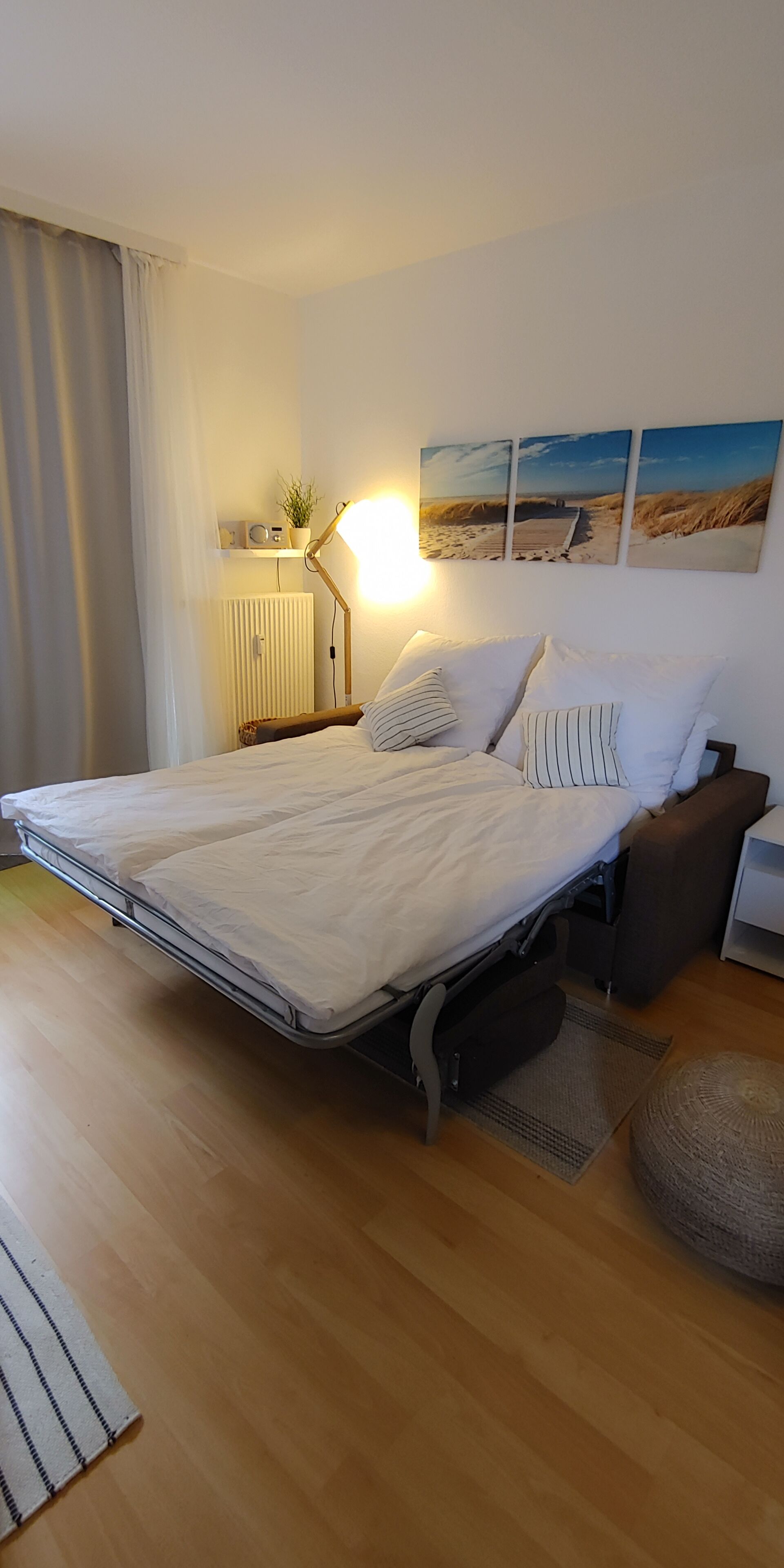 2 Schlafzimmer, Reisekinderbett, kostenloses WLAN, Bettwäsche