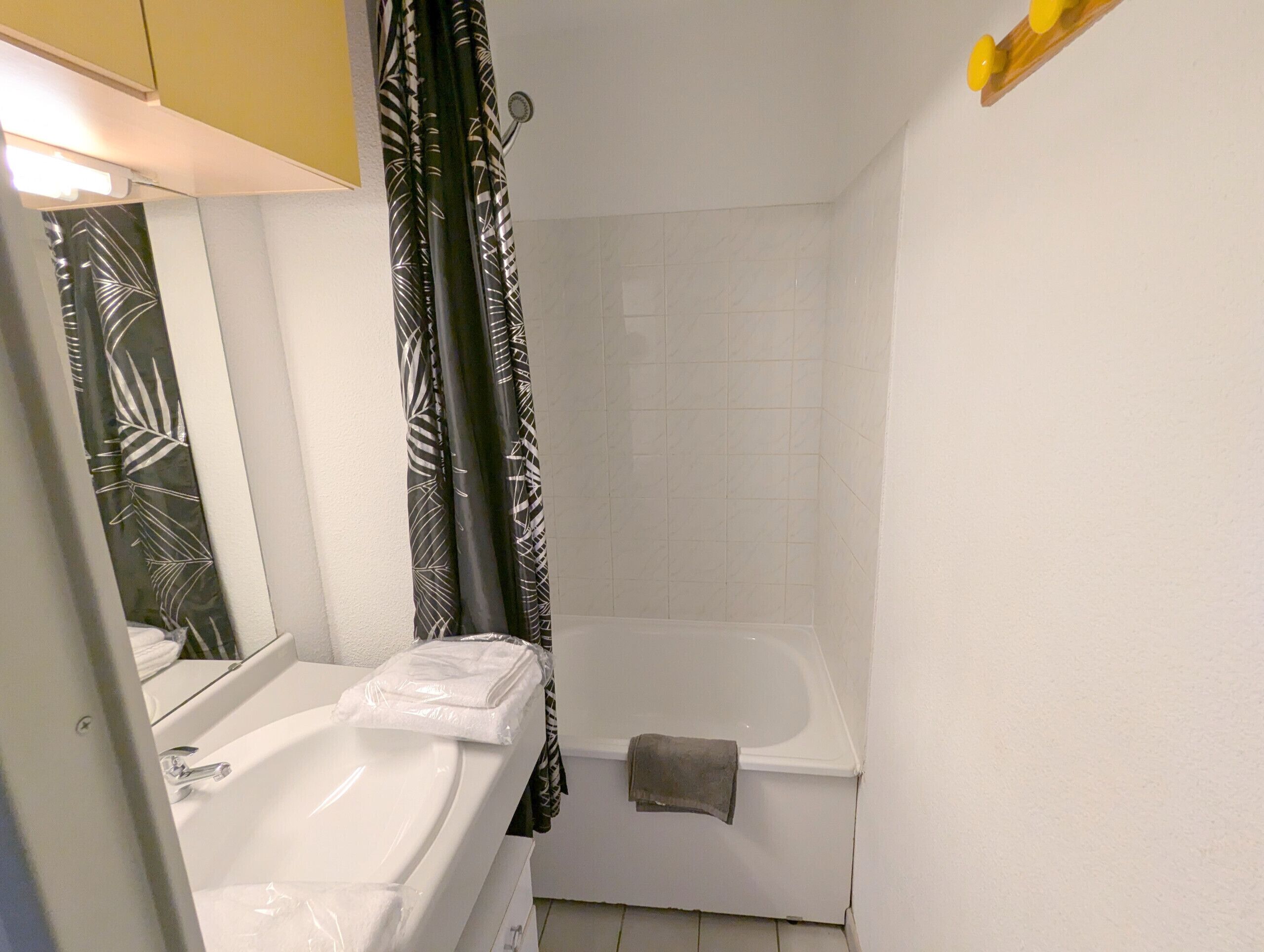Baignoire, papier toilette