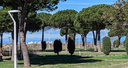 Sol-y-Days le Mathilde, Appartement en rez de jardin avec parking