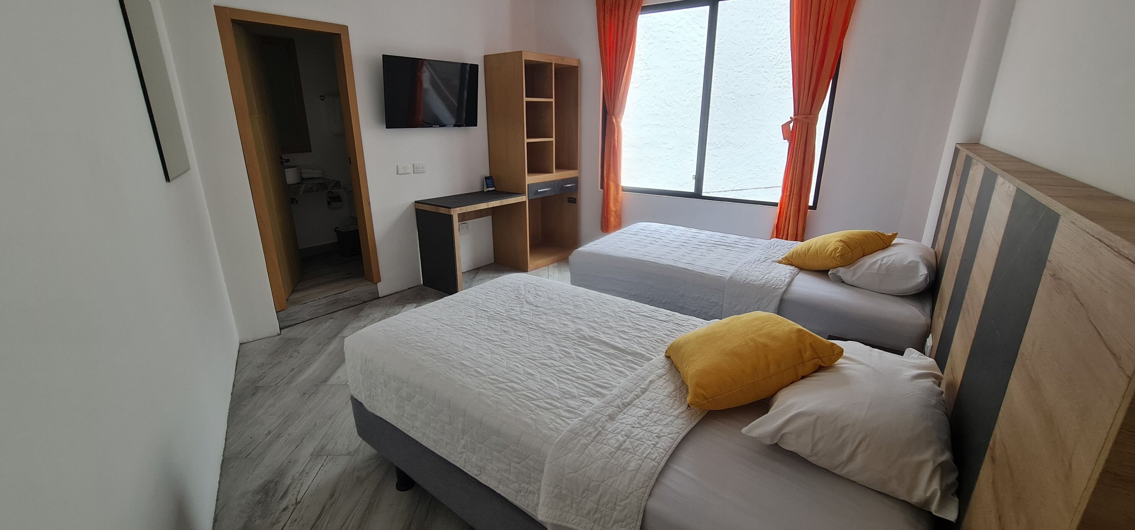 Standard Matrimonial Room | Desk, bed sheets