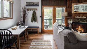 スマートテレビ、暖炉