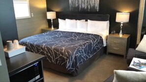 1 slaapkamer, een strijkplank/strijkijzer, gratis wifi, beddengoed