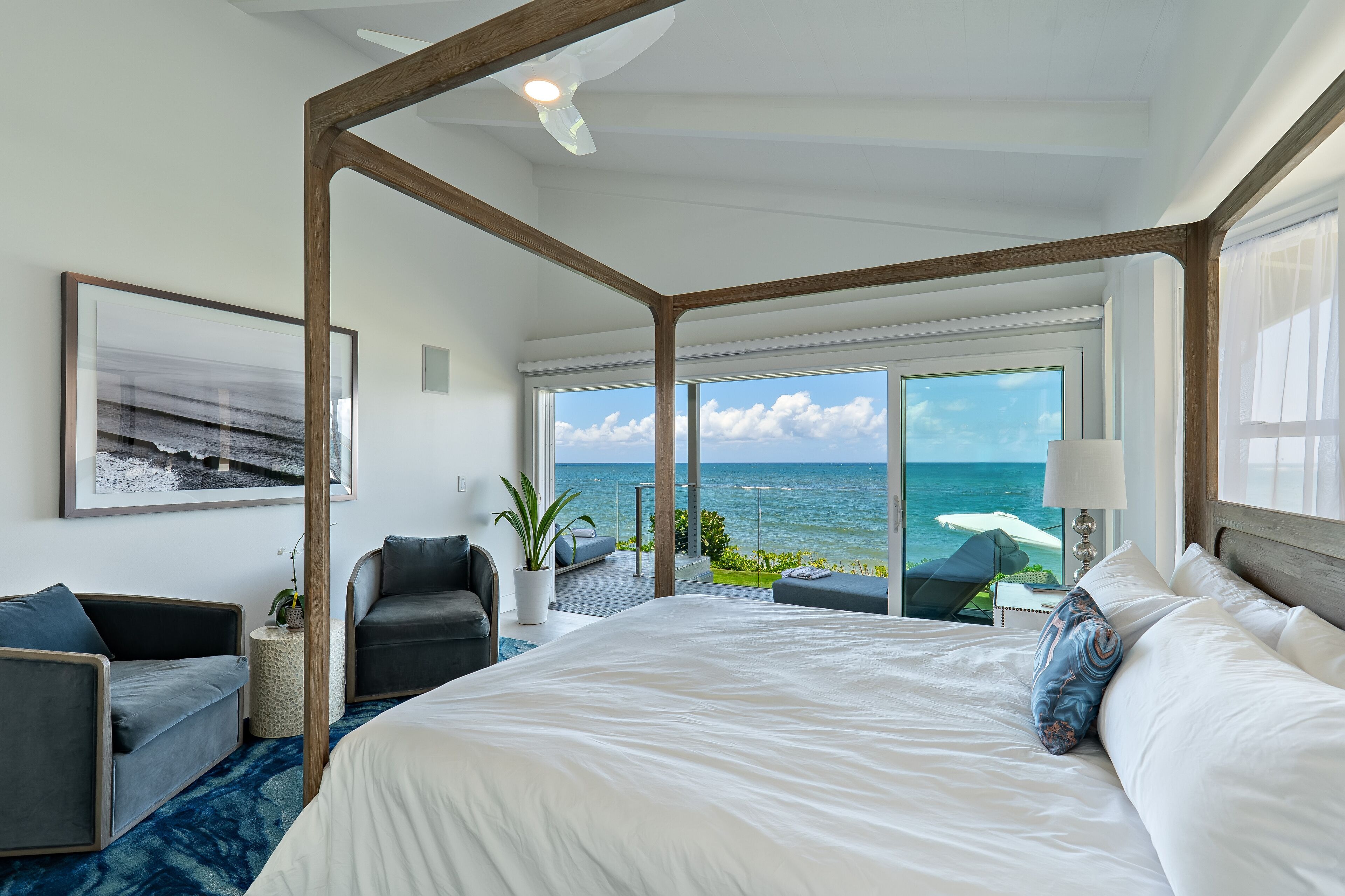 5 chambres, bureau, fer et planche à repasser, lit parapluie