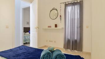 2 habitaciones, tabla de planchar con plancha y wifi gratis