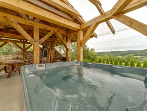 Terrace/patio - Bieszczady Chata by Interhome (Malinówka)