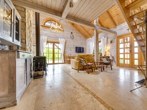 Fireplace - Bieszczady Chata by Interhome (Malinówka)