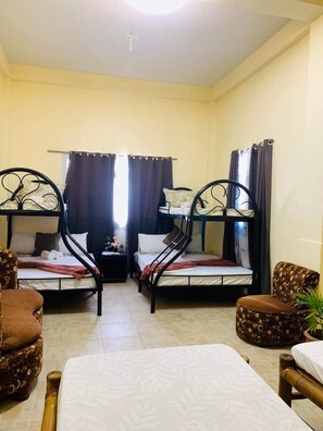 2 chambres, Wi-Fi, literie fournie