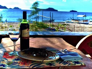 Vue depuis l’hébergement 