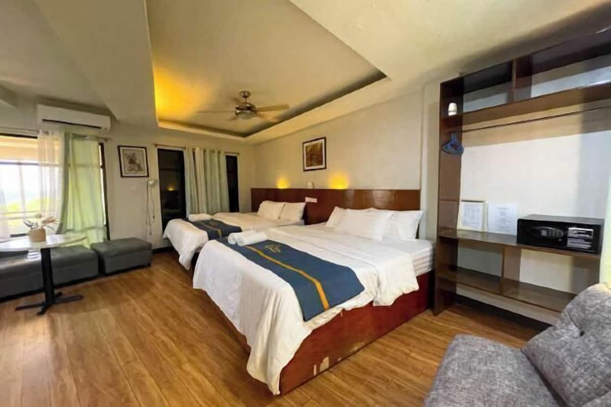 1 habitación, escritorio, wifi gratis y ropa de cama