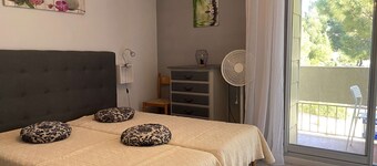 Renovated studio with parking and wifi in Balaruc-les-Bains