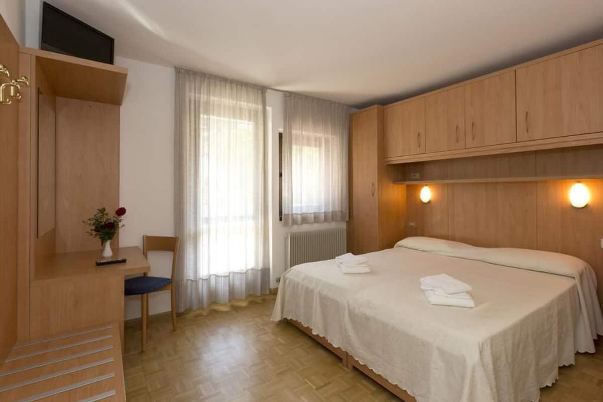 Habitación con 1 cama matrimonial o 2 individuales | Ropa de cama hipoalergénica, wifi gratis y ropa de cama