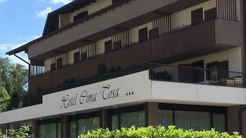 Fassade der Unterkunft