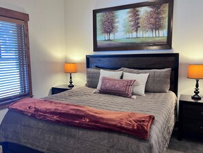 2 bedrooms, iron/ironing board, travel crib, free WiFi