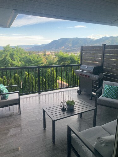 Beautiful suite in great neighbourhood, modern finishes and steps to KVR trail.