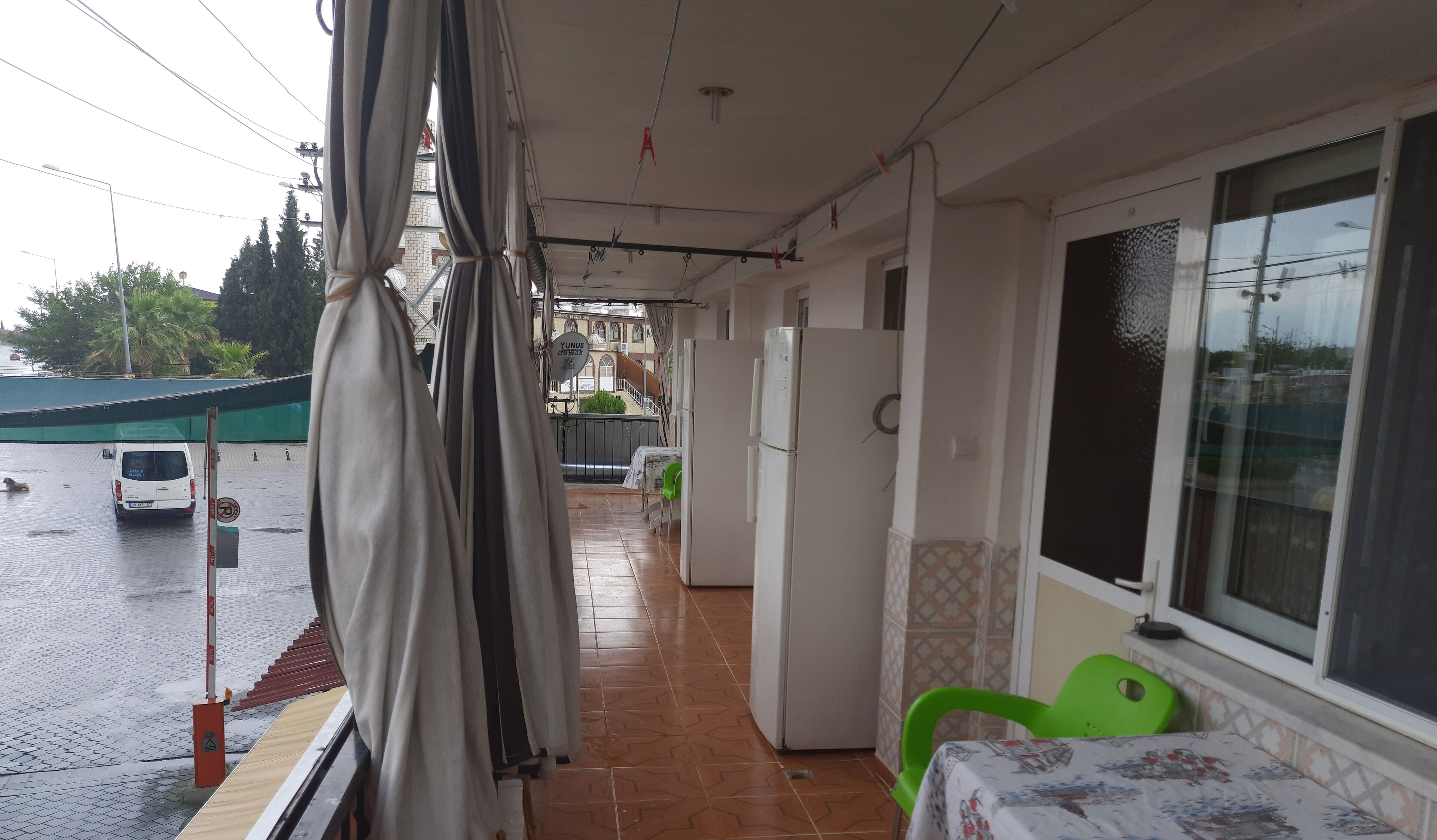 Phòng 4 dành cho gia đình, 2 giường cỡ queen, bồn tắm nước nóng | Ban công