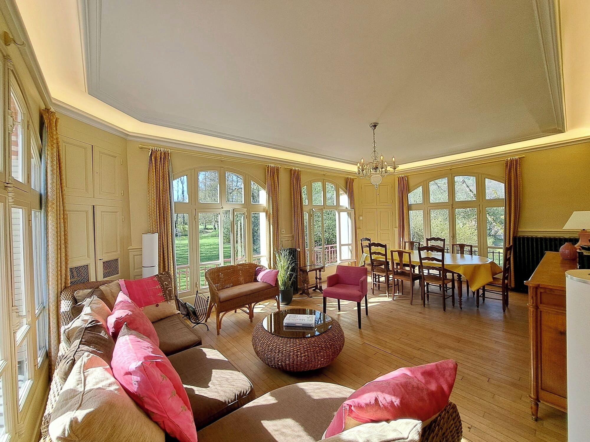 TV, peis, DVD-spiller og bordtennis