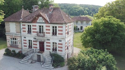 VILLAS DU PARC EN BOURGOGNE, 20 pers, 5*, European Ecolabel 