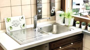 Kühlschrank, Ofen, Herdplatte, Geschirrspüler