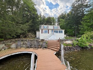 Exterior - Waters Edge on Dockham Shore! Lake Winnipesaukee Waterfront! (Gilford)