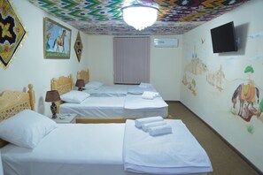 Premium bedding, down duvets, Select Comfort beds, iron/ironing board