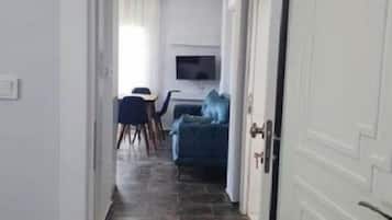 Apartemen, 1 kamar tidur (Elif) | Area keluarga | TV layar datar