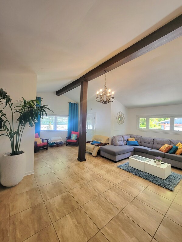 Smart-TV, DVD-Player, Bücher, Videothek