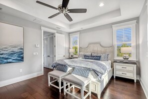 4 bedrooms, iron/ironing board, travel crib, free WiFi - Your Luxury 30A Escape with Private Pool & Coastal Charm (Santa Rosa Beach)