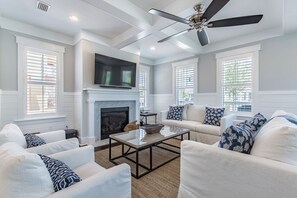 Smart TV, DVD player - Your Luxury 30A Escape with Private Pool & Coastal Charm (Santa Rosa Beach)