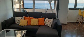 Apartment on the beachfront 10 meters from the beach