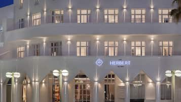 Front of property - evening/night