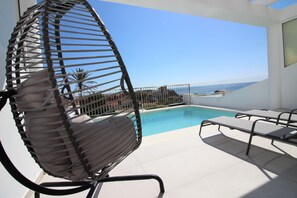 Una piscina riscaldata