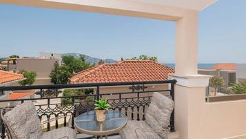 Premium Double room with Balcony | Uitzicht vanaf balkon