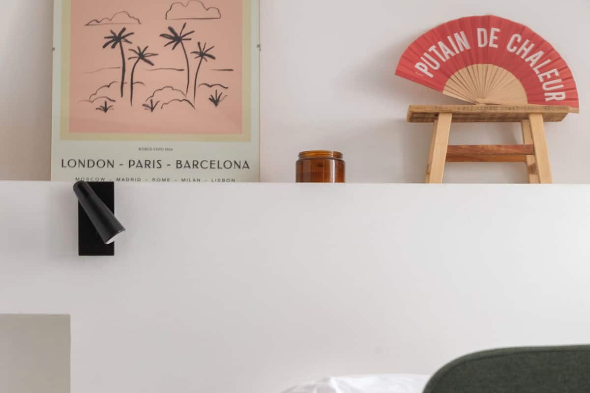 Individually decorated, desk, laptop workspace, soundproofing