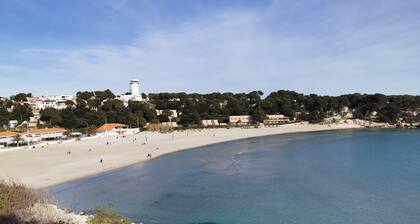 T2 beautiful sea and beach CARRO - '' L'Ile Bleue '