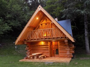 Exterior - Magnificent log cabin for up to 4 people (Malvezie)