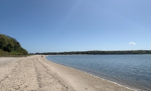 Chaises longues, serviettes de plage
