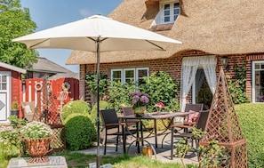 Outdoor dining - Stunning home in Dagebüll with WiFi (Dagebüll)