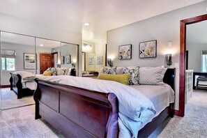 4 عدّة غرف نوم ومكتب وواي فاي وملاءات أسرّة