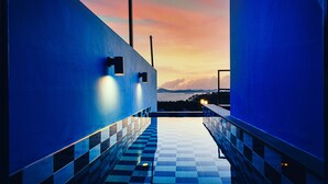 Room (Blue) | Private pool - Moonlight 2g Pension (Namhae)