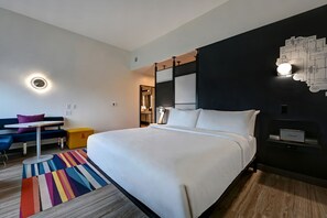 In-room safe, individually furnished, desk, laptop workspace - Aloft Mooresville (Mooresville)