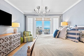 4 bedrooms, free WiFi, bed sheets - Watersound Bridges Gulf-Front Condo, Steps to Sand - 4BR (Panama City Beach)