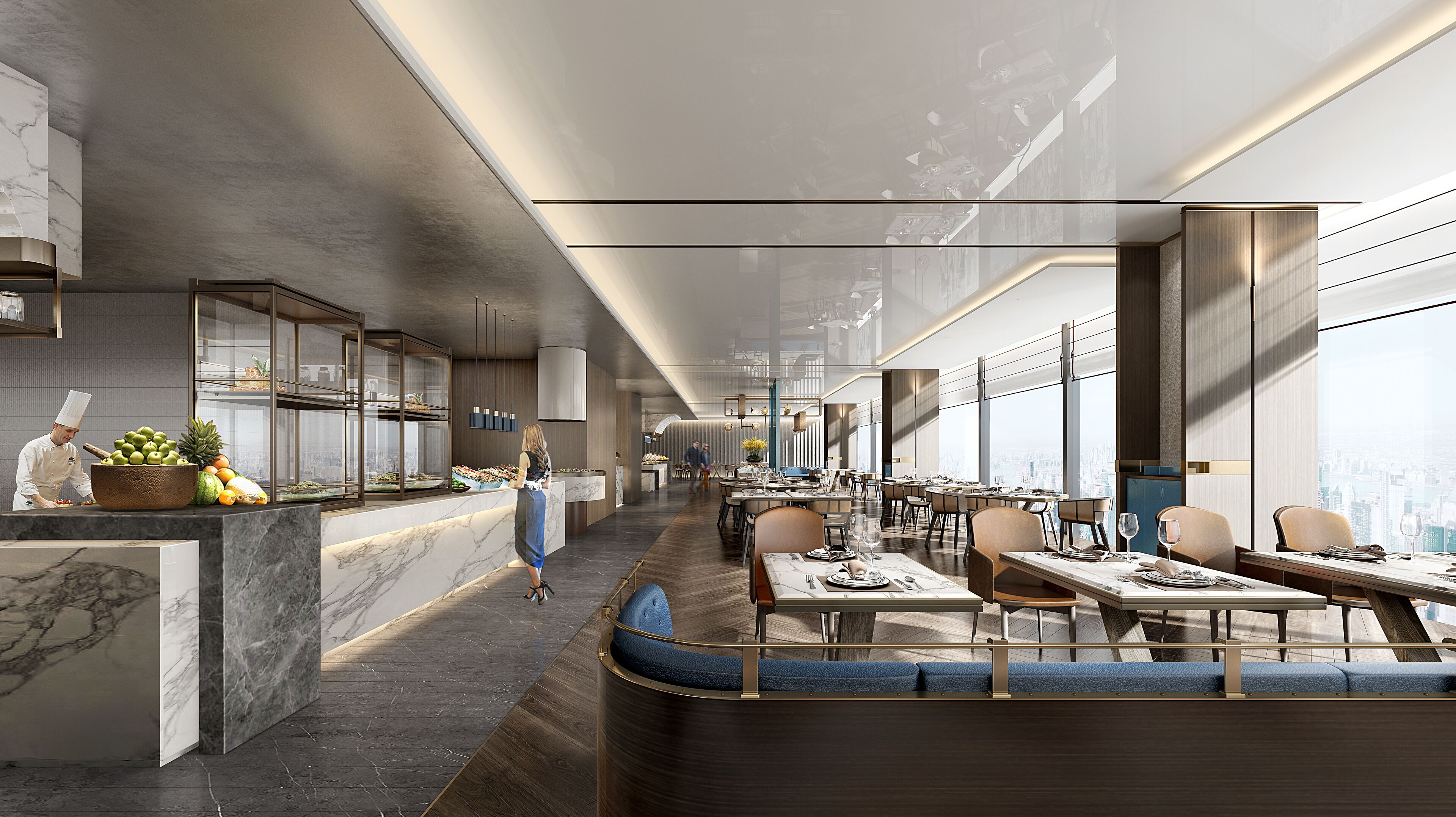 Lunch and dinner served, Chinese cuisine