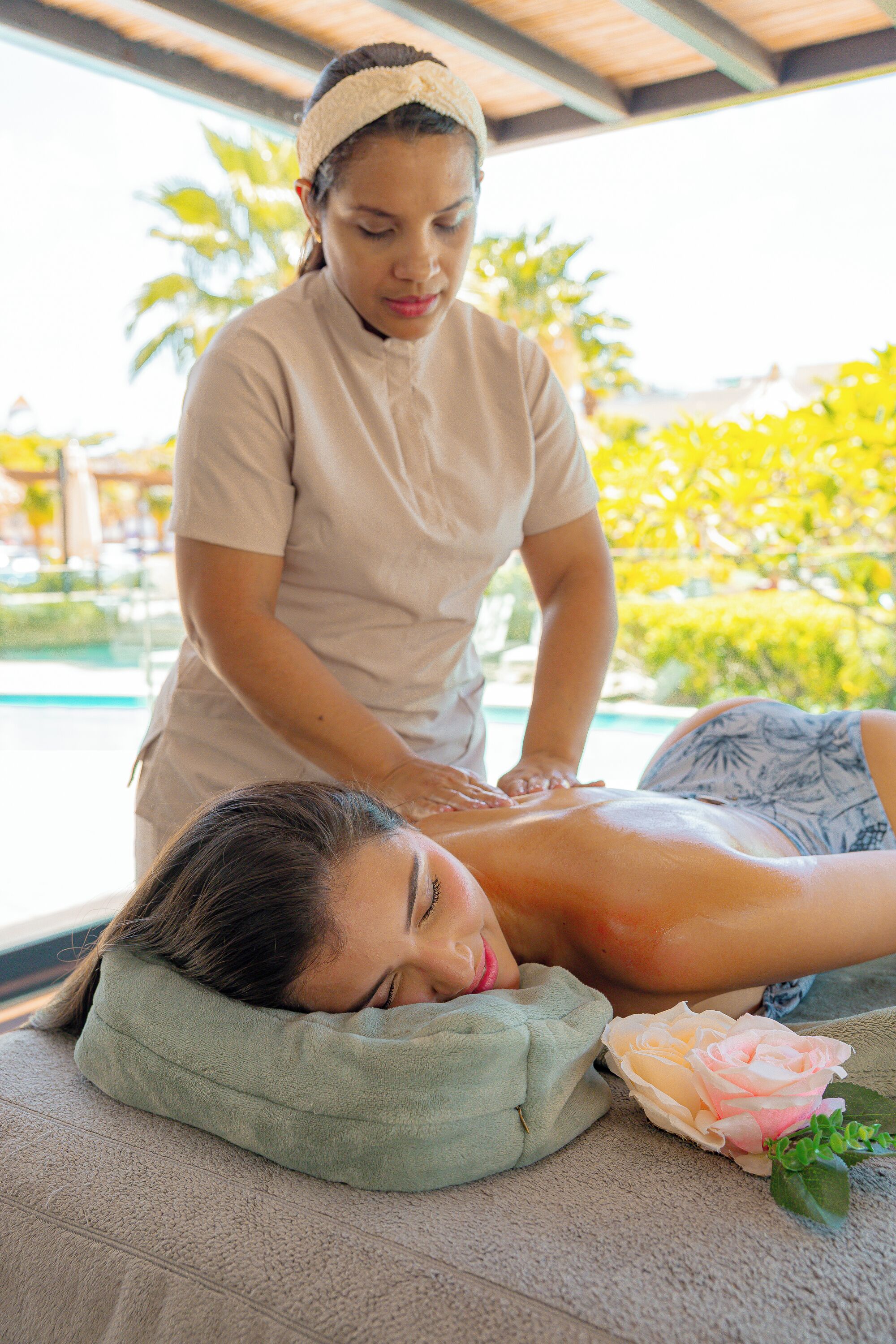 Behandlungsräume für Paare, Körperbehandlungen, Aromatherapie