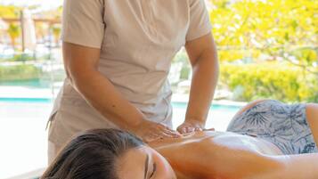 Behandlungsräume für Paare, Körperbehandlungen, Aromatherapie