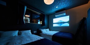 Donzen dekbedden, bedden met traagschuimmatras, gratis wifi, beddengoed
