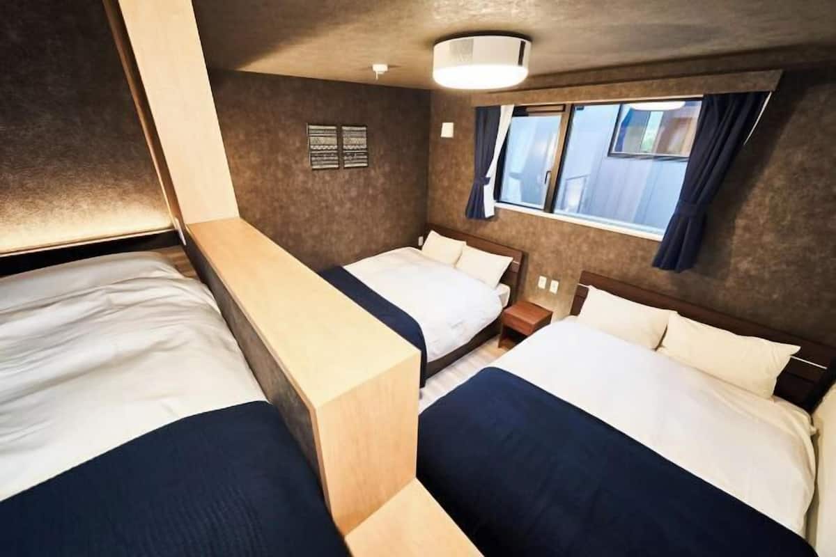Down comforters, memory foam beds, free WiFi, bed sheets