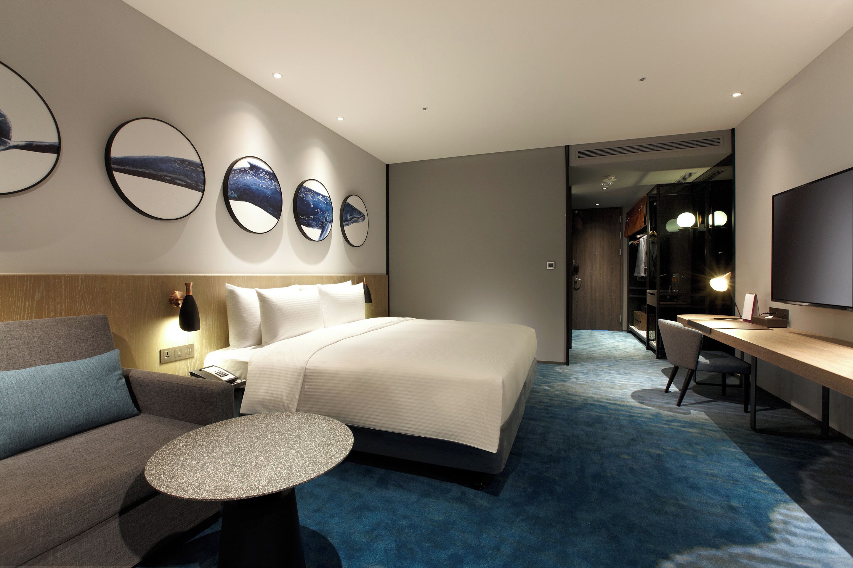 comfort double room | in-room safe, desk, blackout curtains, free wifi