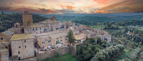 Majoituspaikan julkisivu