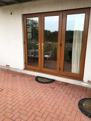 Rom, 1 soverom, røyk, terrasse | Terrasse/patio