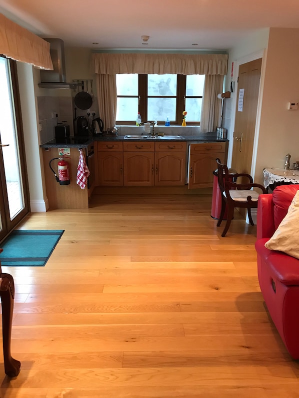 Room, 1 Bedroom, Smoking, Patio | Private kitchen